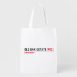 Old Oak estate  Reusable Bag Reusable Grocery Bags