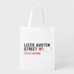 Lizzie Austen Street  Reusable Bag Reusable Grocery Bags