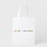 Figen Hocanın kimya defteri  Reusable Bag Reusable Grocery Bags