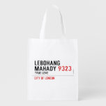LEBOHANG MAHADY  Reusable Bag Reusable Grocery Bags
