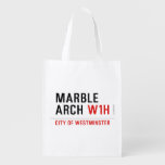 marble arch  Reusable Bag Reusable Grocery Bags
