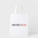 PRO STREET  Reusable Bag Reusable Grocery Bags