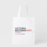 Victoria  Beckman  Reusable Bag Reusable Grocery Bags