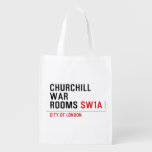 Churchill war rooms  Reusable Bag Reusable Grocery Bags