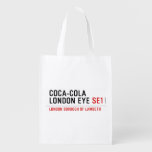 COCA-COLA LONDON EYE  Reusable Bag Reusable Grocery Bags