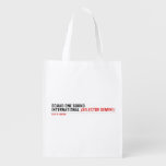 SQUAD ONE SOUND INTERNATIONAL  Reusable Bag Reusable Grocery Bags