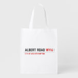 Albert Road  Reusable Bag Reusable Grocery Bags