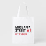 Mussaffa Street  Reusable Bag Reusable Grocery Bags