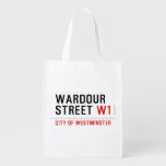 WARDOUR STREET  Reusable Bag Reusable Grocery Bags