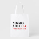 Summah Street  Reusable Bag Reusable Grocery Bags