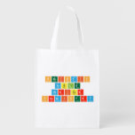 Periodic
 Table
 Writer
 Chemistry  Reusable Bag Reusable Grocery Bags