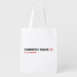 ECOMMERCE SQUARE  Reusable Bag Reusable Grocery Bags