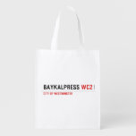 BAYKALPRESS  Reusable Bag Reusable Grocery Bags
