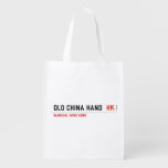 OLD CHINA HAND   Reusable Bag Reusable Grocery Bags
