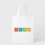 fabio  Reusable Bag Reusable Grocery Bags