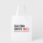 galena drive  Reusable Bag Reusable Grocery Bags