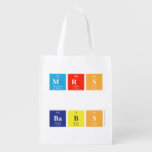 MRS
 
 BABS  Reusable Bag Reusable Grocery Bags