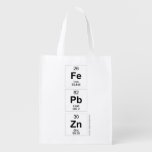 Fe
 Pb
 Zn  Reusable Bag Reusable Grocery Bags