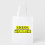 Team
 Yabut  Reusable Bag Reusable Grocery Bags