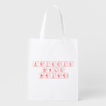 Periodic
 Table
 Writer  Reusable Bag Reusable Grocery Bags