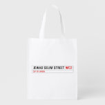 Jewad Selim Street  Reusable Bag Reusable Grocery Bags