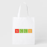 Hello  Reusable Bag Reusable Grocery Bags