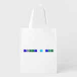 Higgs in space  Reusable Bag Reusable Grocery Bags