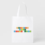 Periodic
 Table
 Writer eldin  Reusable Bag Reusable Grocery Bags