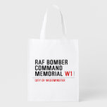 raf bomber command memorial  Reusable Bag Reusable Grocery Bags