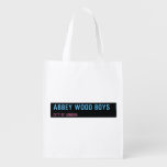 abbey wood boys   Reusable Bag Reusable Grocery Bags