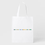 free happy life vision love peace  Reusable Bag Reusable Grocery Bags