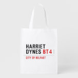 Harriet  Dynes  Reusable Bag Reusable Grocery Bags