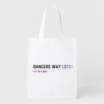 Dancers Way  Reusable Bag Reusable Grocery Bags