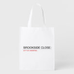 brookside close  Reusable Bag Reusable Grocery Bags
