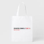 BRANDON CONNELLY  Reusable Bag Reusable Grocery Bags
