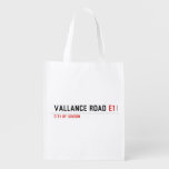 vallance road  Reusable Bag Reusable Grocery Bags