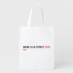 Webb Ellis Street  Reusable Bag Reusable Grocery Bags