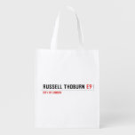 Russell Thoburn  Reusable Bag Reusable Grocery Bags