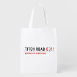 TITCH ROAD  Reusable Bag Reusable Grocery Bags
