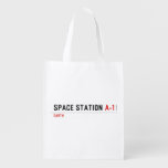 Space Station  Reusable Bag Reusable Grocery Bags