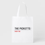 the picketts  Reusable Bag Reusable Grocery Bags