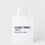 Avenue Homes   Reusable Bag Reusable Grocery Bags