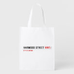 Harmood street  Reusable Bag Reusable Grocery Bags
