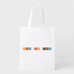 CHem is try  Reusable Bag Reusable Grocery Bags