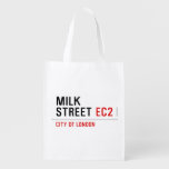 Milk  Street  Reusable Bag Reusable Grocery Bags