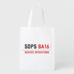 SOPS  Reusable Bag Reusable Grocery Bags