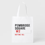 PEMBRIDGE  SQUARE    Reusable Bag Reusable Grocery Bags