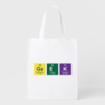 Geek  Reusable Bag Reusable Grocery Bags