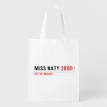 Miss Naty  Reusable Bag Reusable Grocery Bags
