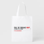 Cul De Squad  Reusable Bag Reusable Grocery Bags